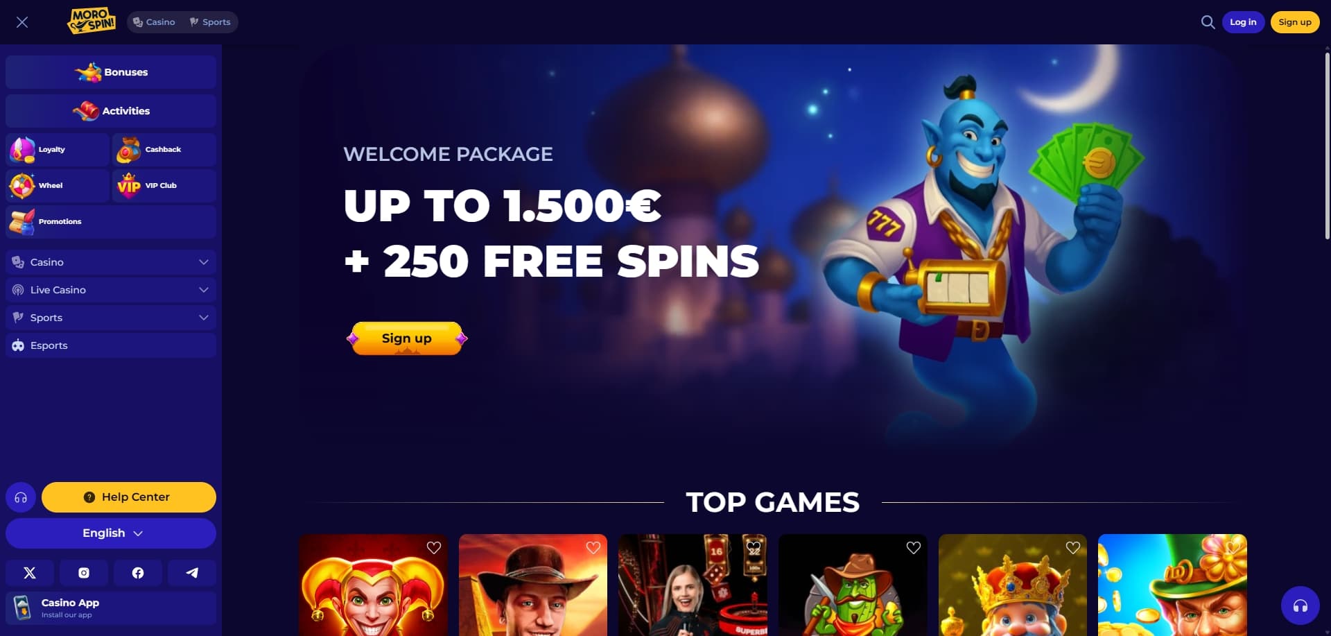 Morospin homepage