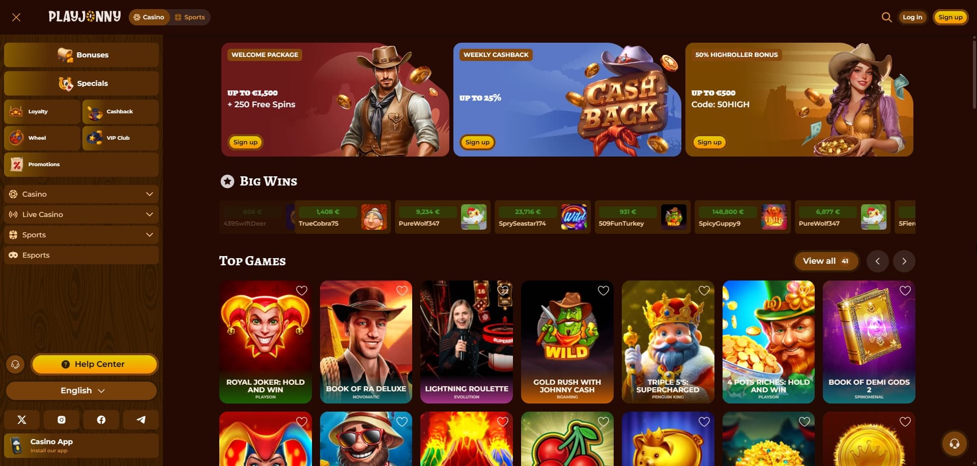 Play Jonny homepage